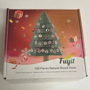 Brand New Natural Wood Slices for Christmas Decor